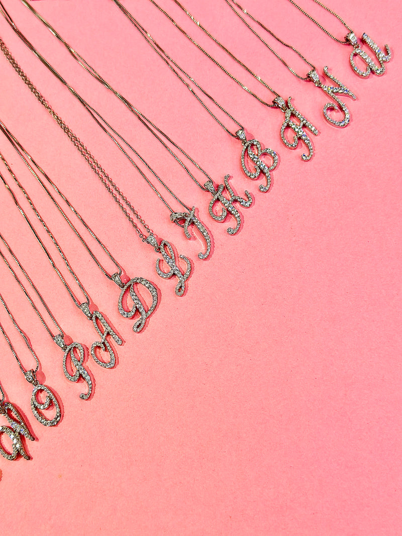 small ALphabet pendants