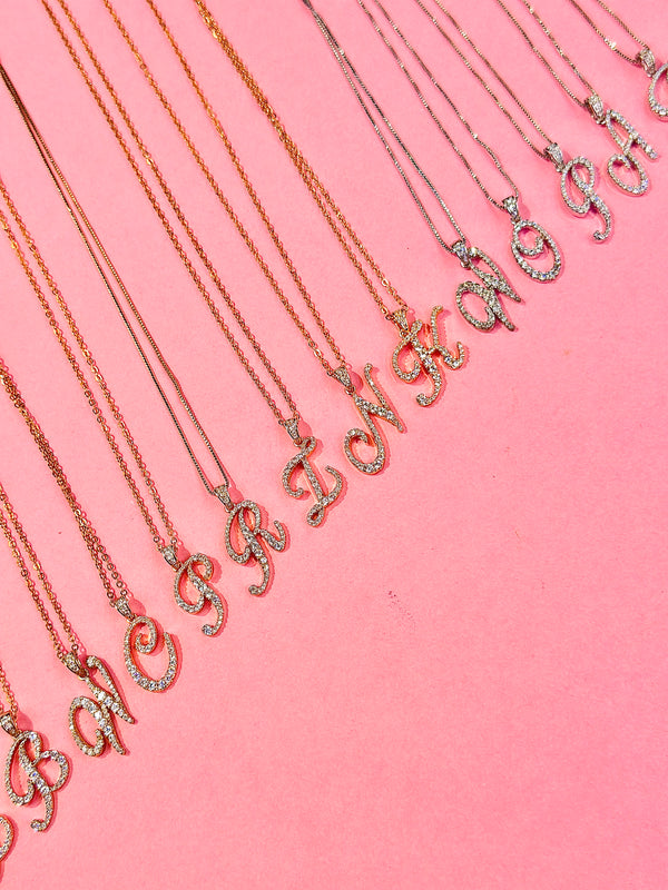 small ALphabet pendants
