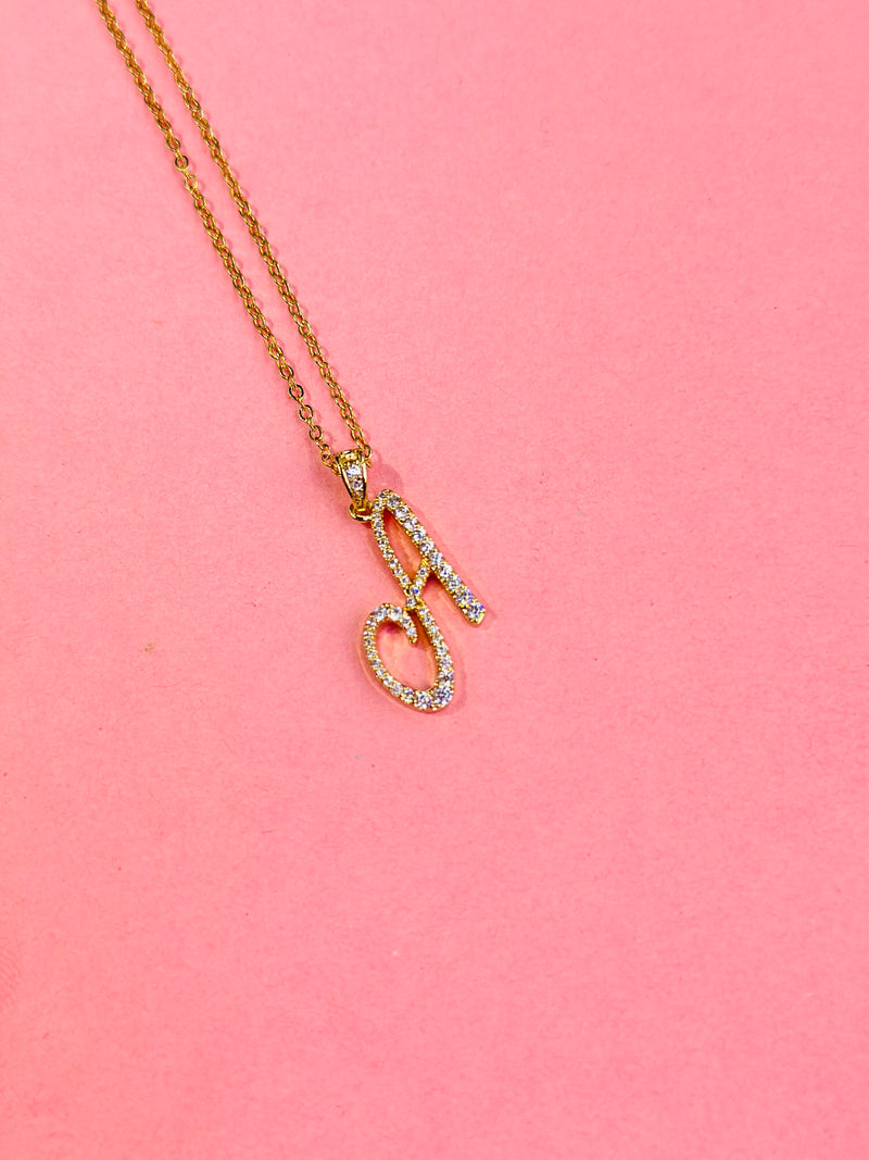 small ALphabet pendants