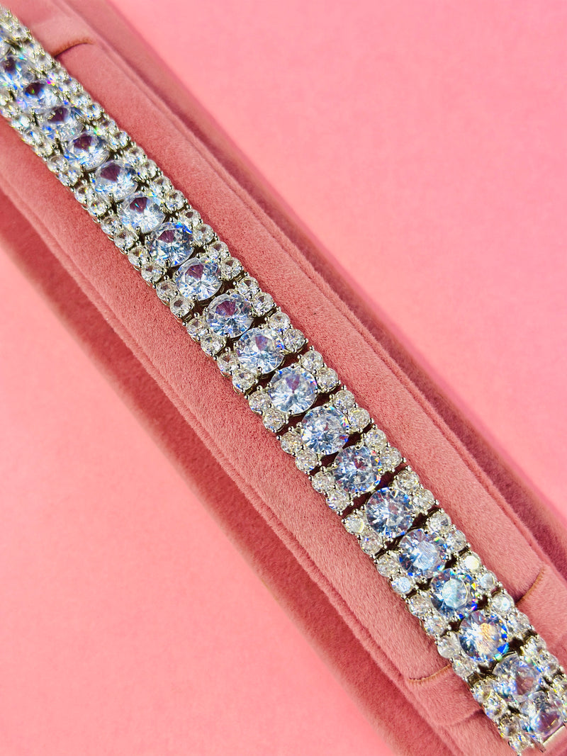 megan bracelet ( silver )