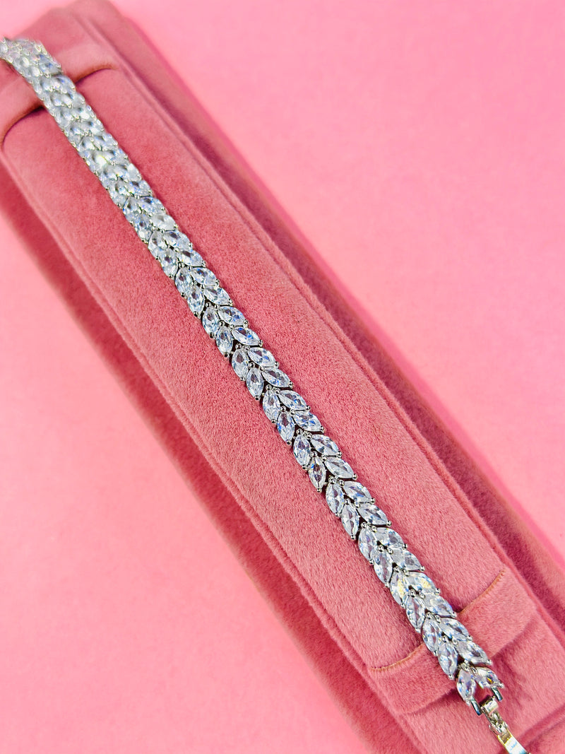 alice bracelet ( silver )