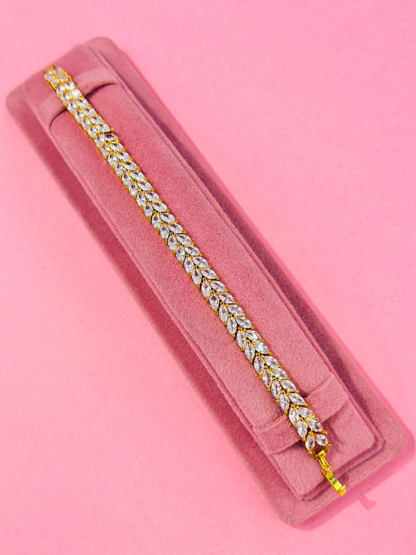 alice bracelet ( gold )