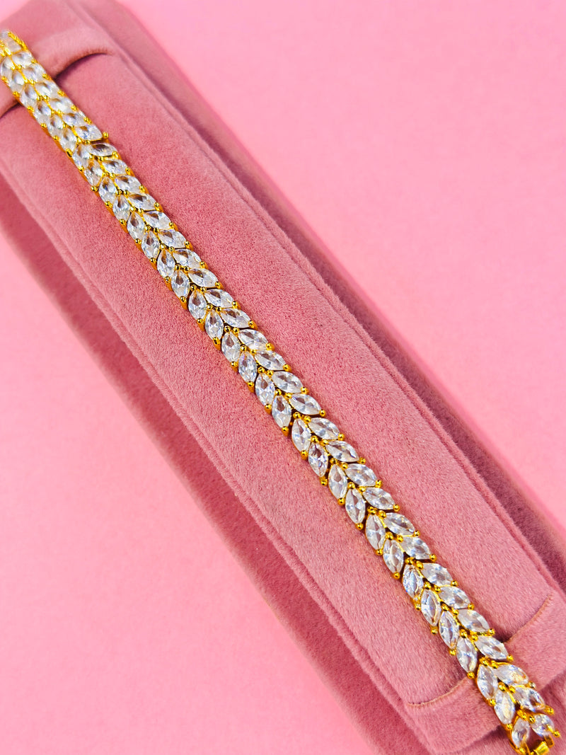 alice bracelet ( gold )