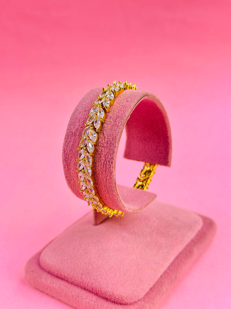 alice bracelet ( gold )