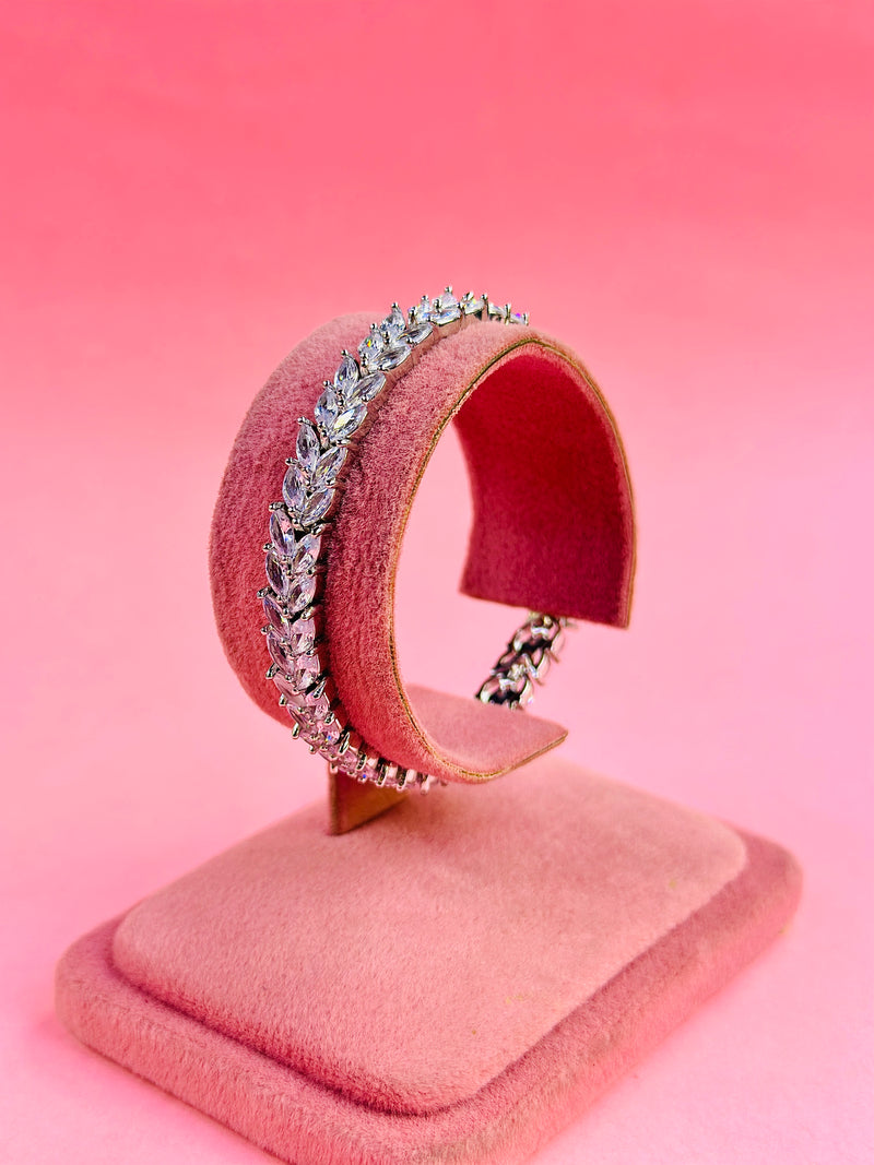 alice bracelet ( silver )
