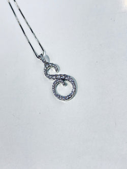 S alphabet pendant
