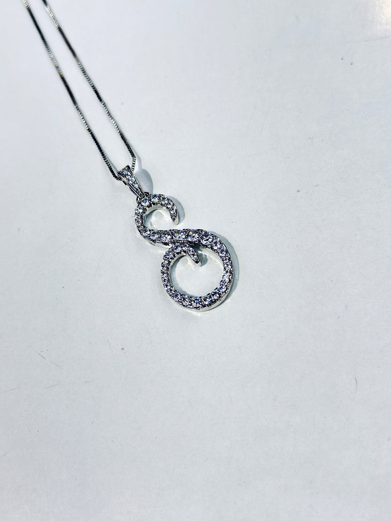 S alphabet pendant