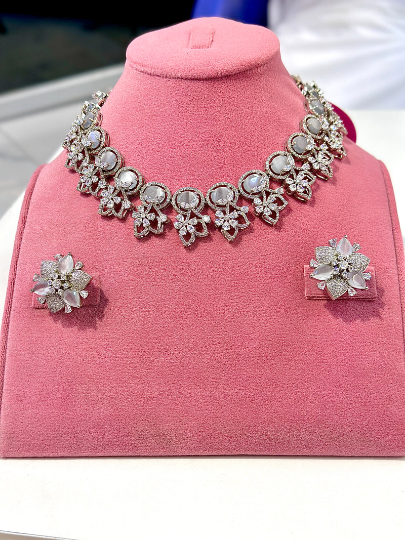 Sanjana Set ( Grey )
