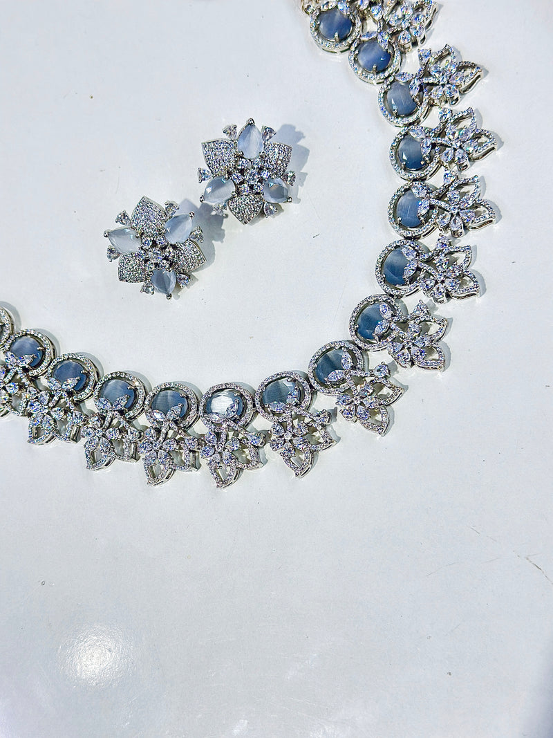 Sanjana Set ( Grey )