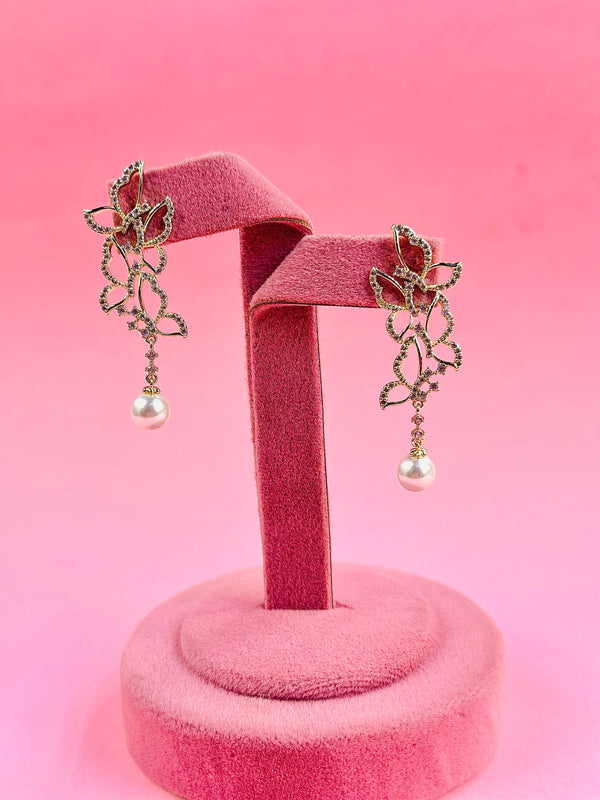 raven earrings