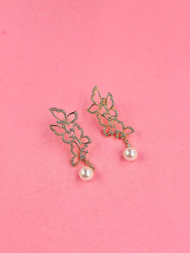 raven earrings