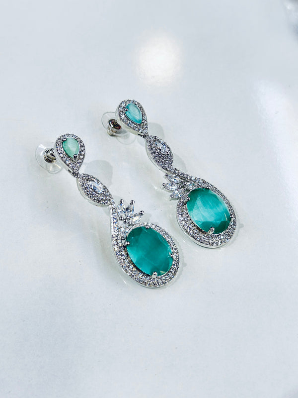 Frances earrings ( Mint )