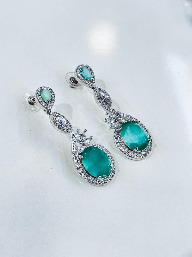 Frances earrings ( Mint )