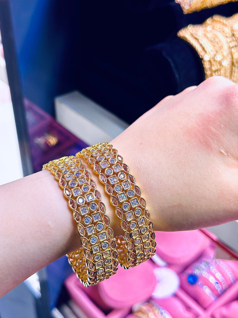Prisha Bangle's ( Champagne )