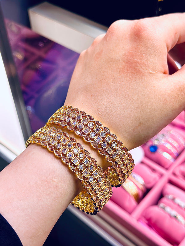 Prisha Bangle's ( Champagne )