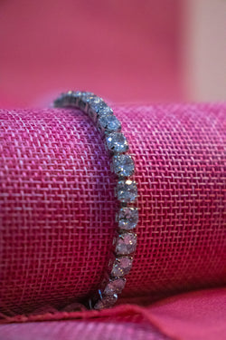 Fine Tennis Bracelet