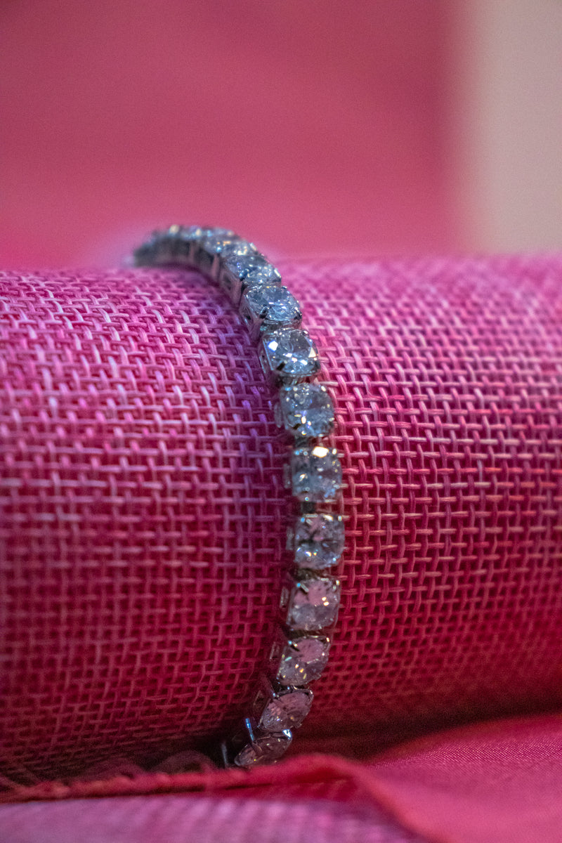 Fine Tennis Bracelet