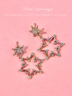 star earrings